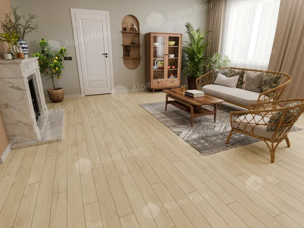 Каменно-полимерная плитка Alpine Floor Grand Sequoia Village Камфора ECO 11-507 4мм, 43 класс в Саратове