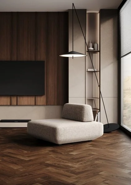 Паркетная доска Quartz Parquet Штучный паркет Орех Американский 44-400-29 в Саратове