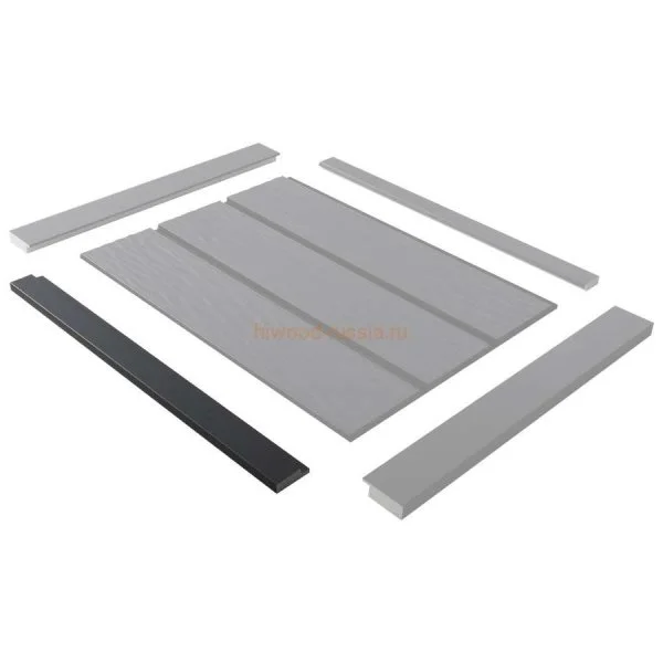 Финишный молдинг LF124A GR15K правый декорированный (42х12х2700мм) в Саратове