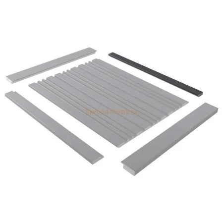 Финишный молдинг LF124B GR3 левый декорированный (31х12х2700мм) в Саратове