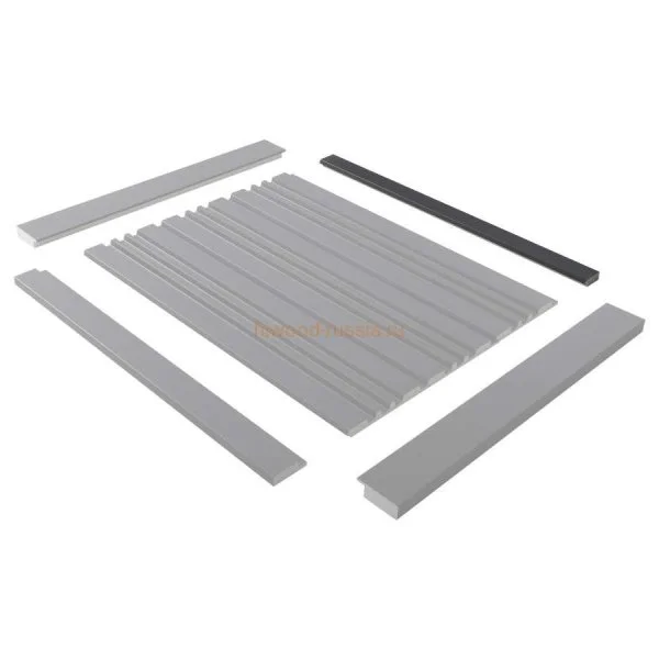 Финишный молдинг LF124B GR3 левый декорированный (31х12х2700мм) в Саратове