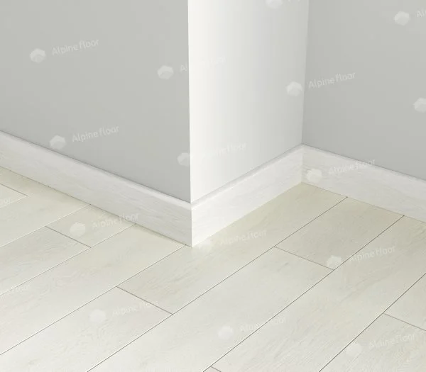 Кварцевый плинтус Alpine Floor Parquet Light 13-0 Белый в Саратове