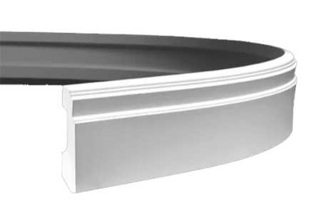 Плинтус Европласт 1.53.101 (110х26х2000 мм) Гибкий в Саратове