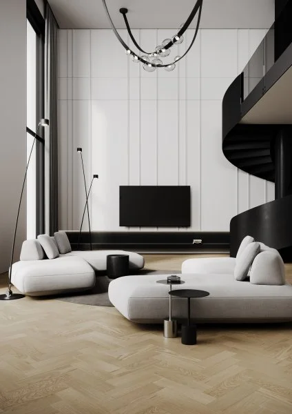 Паркетная доска Quartz Parquet Штучный паркет Дуб Бисквитный 44-1258-07 в Саратове