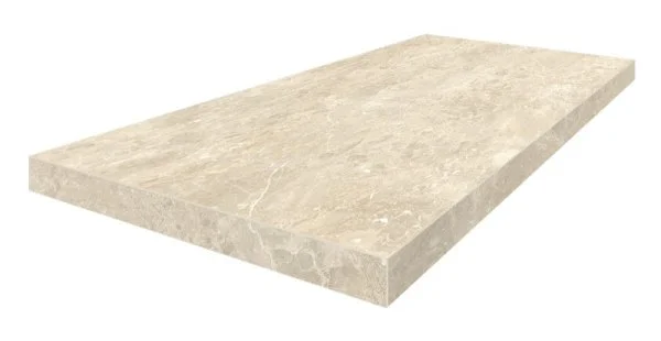 Керамогранит Coliseum Да Винчи Беж Ступень угловая левая (Натуральный, 33х60) в Саратове