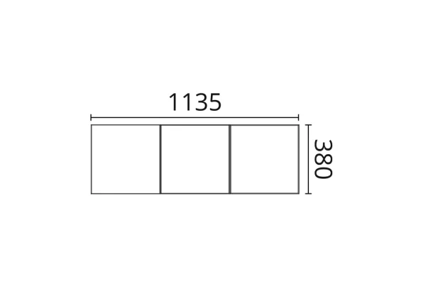 Декоративная панель NMC Arstyl Domino (113.5x38x3.8 см) в Саратове
