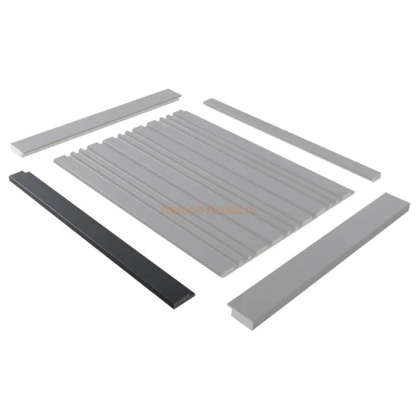 Финишный молдинг LF124A GR3 правый декорированный (42х12х2700мм) в Саратове