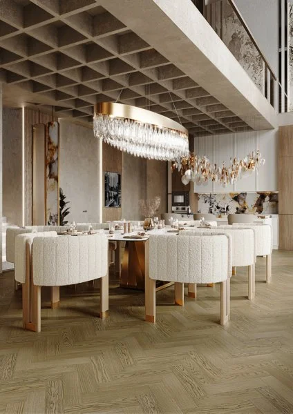 Паркетная доска Quartz Parquet Штучный паркет Дуб Конго 44-1258-54 в Саратове