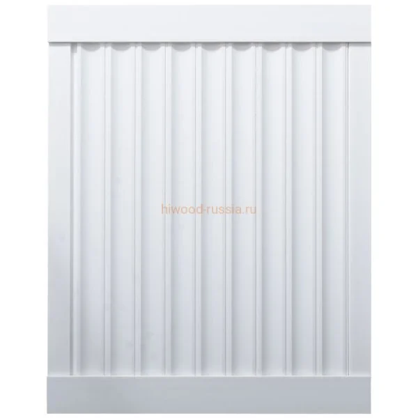 Финишный молдинг LF124A NP правый белый (42х12х2700мм) в Саратове