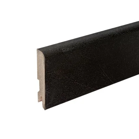 Плинтус MDF Bonkeel 24034 Чёрный Лофт (80х16х2400 мм) в Саратове