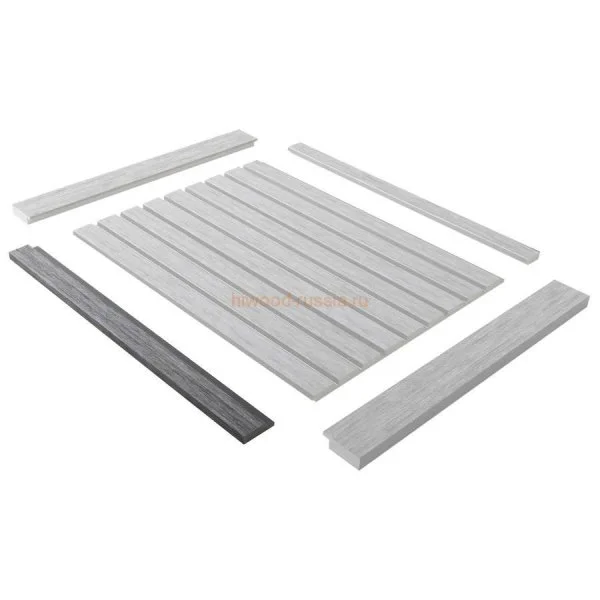 Финишный молдинг LF124A GN68 правый декорированный (42х12х2700мм) в Саратове