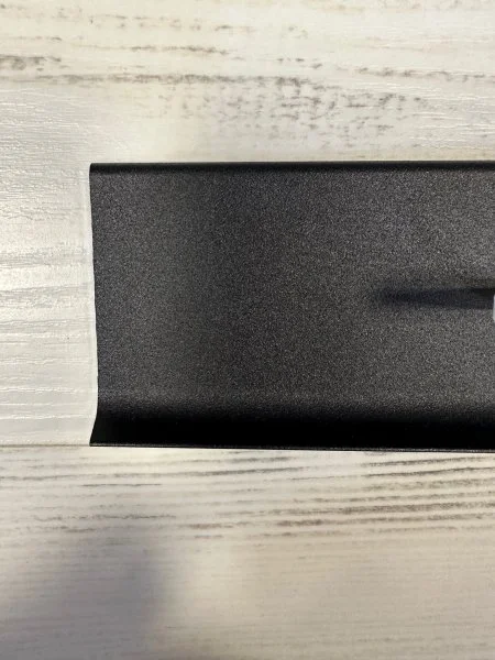 Алюминиевый плинтус Bonkeel ПЛ80 515л Черный (78,5х11,2х2500мм) в Саратове