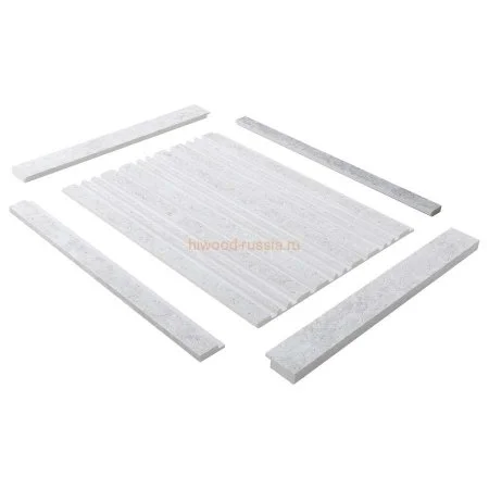 Финишный молдинг LF124B W50 левый декорированный (31х12х2700мм) в Саратове