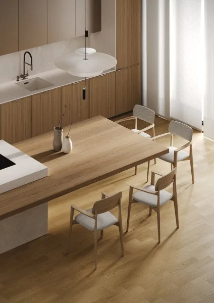 Паркетная доска Quartz Parquet Штучный паркет Дуб Шампань 44-414 в Саратове