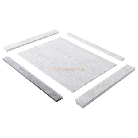 Финишный молдинг LF124A W50 правый декорированный (42х12х2700мм) в Саратове