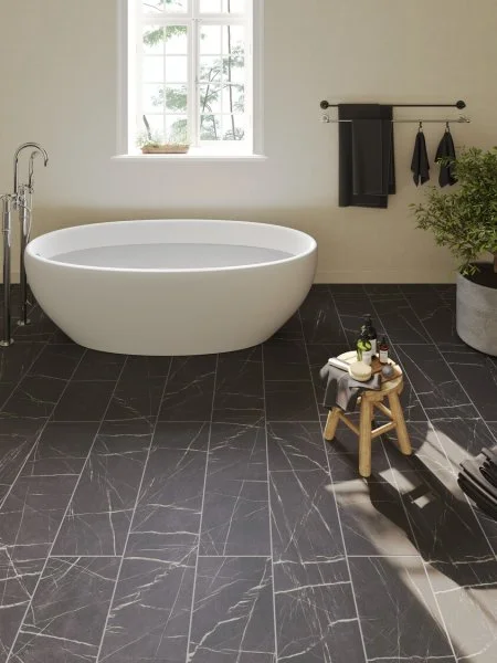 Ламинат Egger PRO 8/33 4V Large Aqua+ Камень Пьетра Гриджиа чёрный EPL246 в Саратове