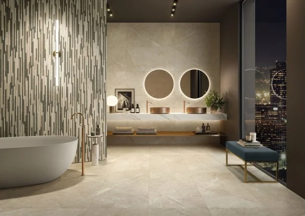 Керамогранит Italon Метрополис Вставка Стрип Ворм 26х75 (Натуральная) в Саратове