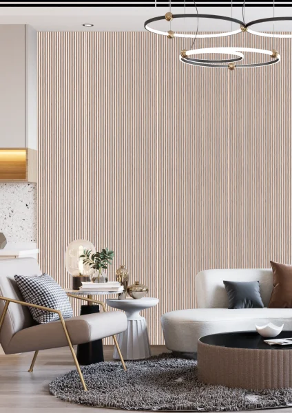 Декоративная панель для стен HiWood LV129 BR417N (120х12х2700мм) в Саратове