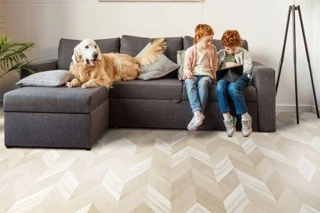 Пробковое покрытие CorkStyle Chevron Creme в Саратове