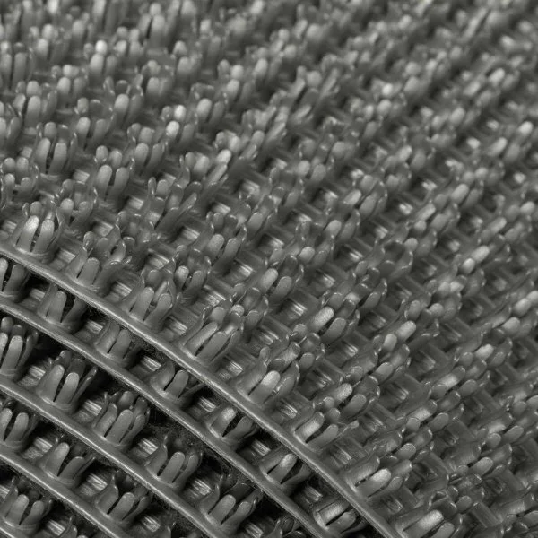 Щетинистое покрытие Альфа-Стиль 128 Серый металлик - 0,9х15 м. пог в Саратове