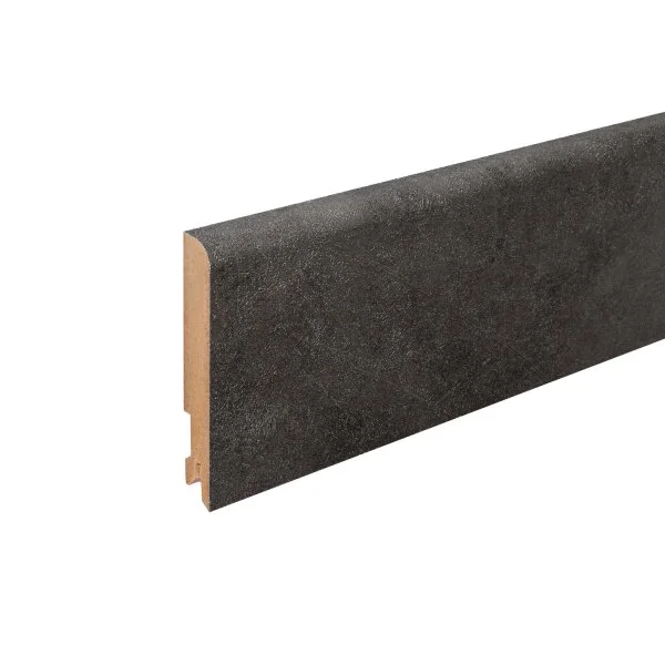 Плинтус MDF Bonkeel 24064 Бетон Лофт Графит (100х16х2400 мм) в Саратове
