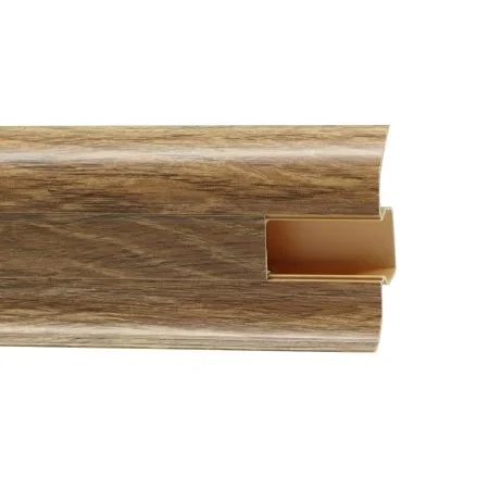 Пластиковый плинтус Royce №804 Дуб Викторианский (58х22х2200мм) в Саратове