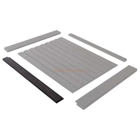 Финишный молдинг LF124A BR395 правый декорированный (42х12х2700мм) в Саратове