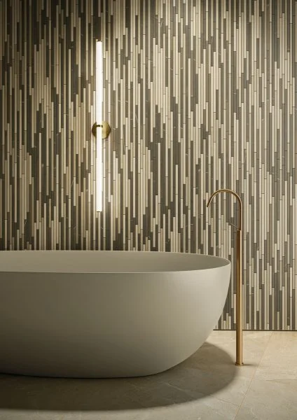 Керамогранит Italon Метрополис Вставка Стрип Ворм 26х75 (Натуральная) в Саратове