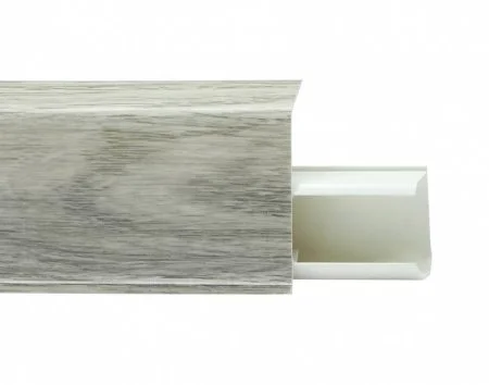 Пластиковый плинтус Royce №549 Дуб Альба (55х23х2200мм) в Саратове