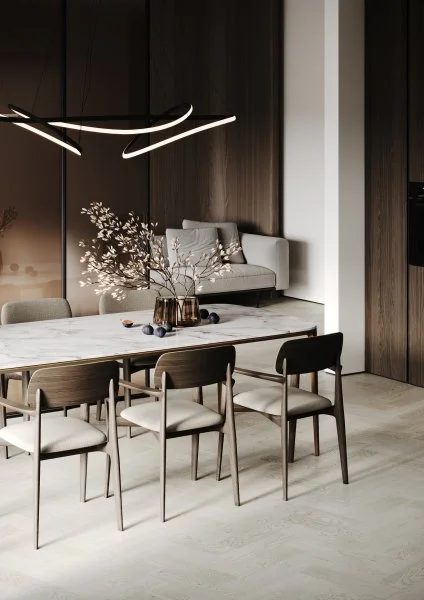 Паркетная доска Quartz Parquet Штучный паркет Дуб Скандинавский 44-1258-57 в Саратове