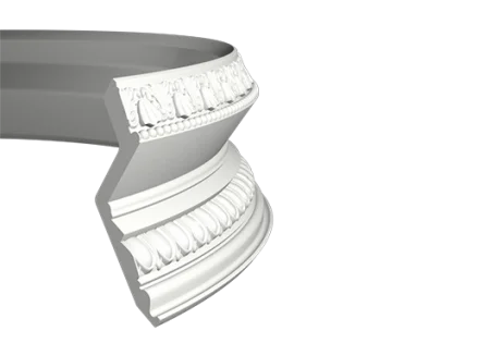 Карниз Европласт 1.50.137 гибкий 2,0 м в Саратове