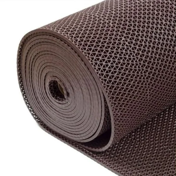 Грязезащитное рулонное покрытие ЗигЗаг Коричневый 4,5 мм (0,9 м) Китай в Саратове