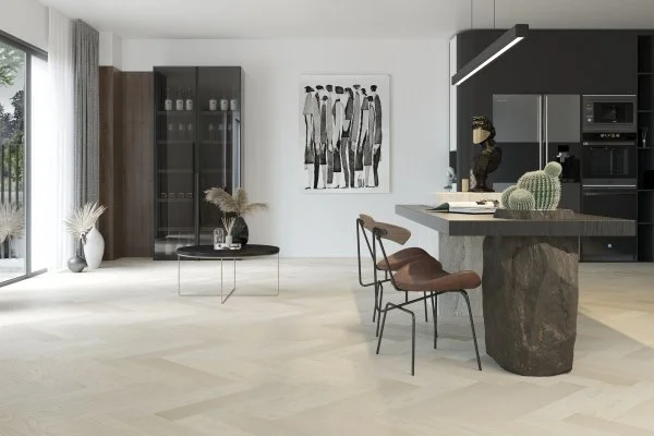 Паркетная доска Quartz Parquet Английская Ёлка Дуб Песочный 33-408 в Саратове