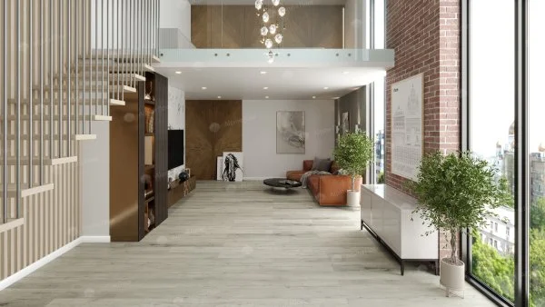 Кварц-виниловая плитка Alpine Floor Premium XL Дуб Серебряный ЕСО 7-22, 8 мм. 43 класс в Саратове