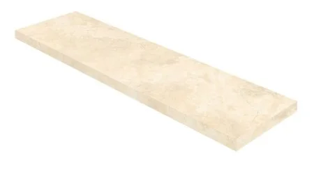 Керамогранит Coliseum Аурелия Уайт Ступень угловая правая (Натуральный, 33х120) в Саратове