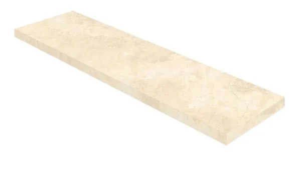 Керамогранит Coliseum Аурелия Уайт Ступень угловая правая (Натуральный, 33х120) в Саратове