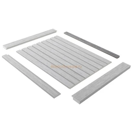 Финишный молдинг LF124B GN68 левый декорированный (31х12х2700мм) в Саратове