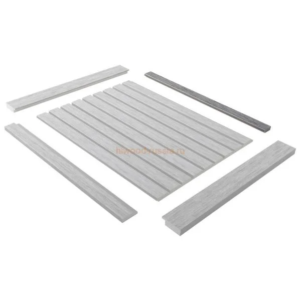 Финишный молдинг LF124B GN68 левый декорированный (31х12х2700мм) в Саратове