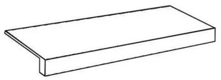 Керамогранит Italon Миллениум Блэк 33*160 ступень фронт в Саратове