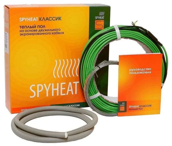 Теплый пол SpyHeat кабель,  9,4 - 12,5 кв.м / SHD-15-1500 в Саратове