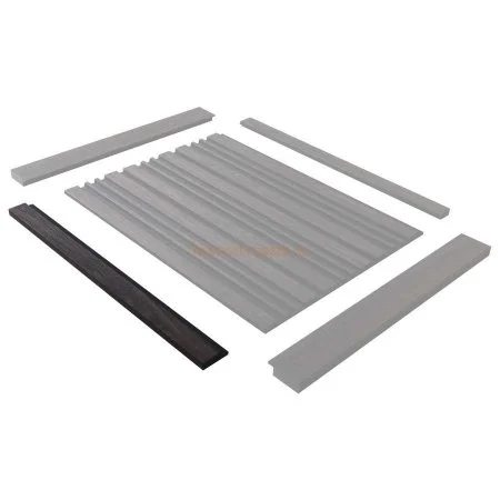 Финишный молдинг LF124A BR395K правый декорированный (42х12х2700мм) в Саратове