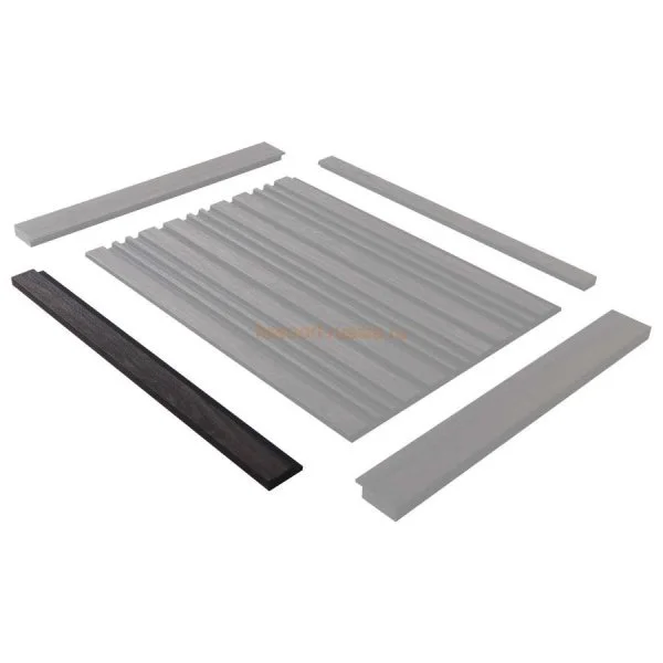 Финишный молдинг LF124A BR395K правый декорированный (42х12х2700мм) в Саратове