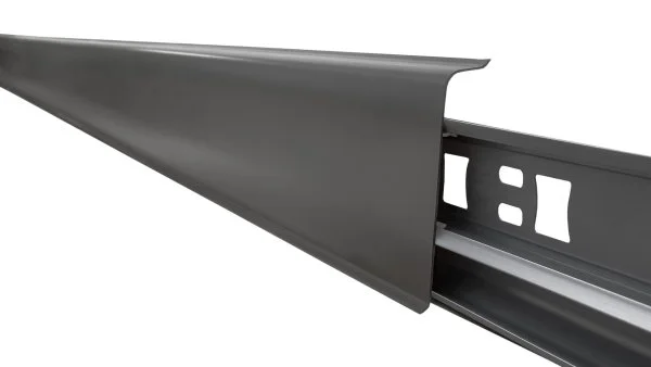 Плинтус пластиковый Arbiton INDO70 220 Чёрный матовый 2.5 м в Саратове