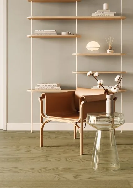 Паркетная доска Quartz Parquet Классик 5 мм Дуб Флэт Уайт 1258-55 в Саратове