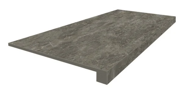 Керамогранит Coliseum Да Винчи Браун Ступень фронтальная (Натуральный, 33х60) в Саратове