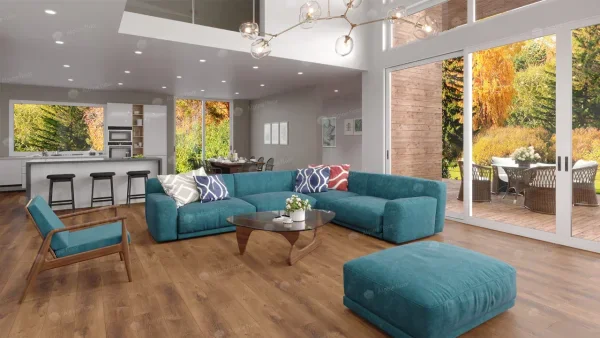 Кварц-виниловая плитка Alpine Floor Premium XL Дуб Насыщенный ЕСО 7-7, 8 мм. 43 класс в Саратове