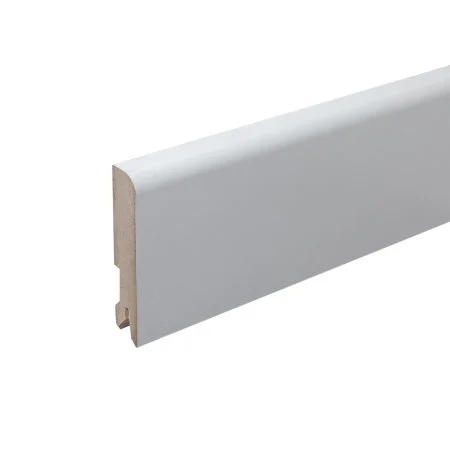 Плинтус MDF Bonkeel 24116 Белый (80х16х2400 мм) в Саратове