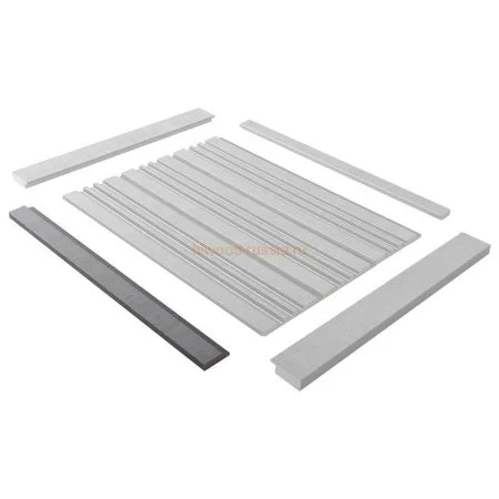 Финишный молдинг LF124A S339S правый декорированный (42х12х2700мм) в Саратове