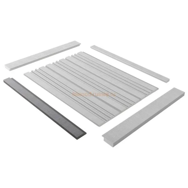 Финишный молдинг LF124A S339S правый декорированный (42х12х2700мм) в Саратове