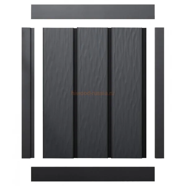 Финишный молдинг LF124A GR15K правый декорированный (42х12х2700мм) в Саратове